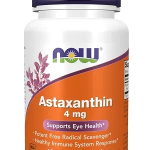 Astaxanthin 4mg Support Eye Health 60 Veg Capsules